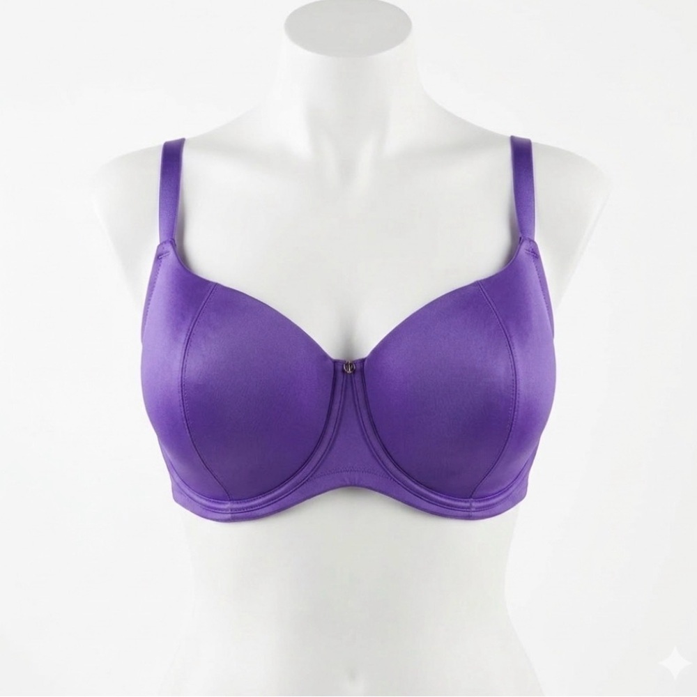 Cacique Vibrant Purple Underwire Bra